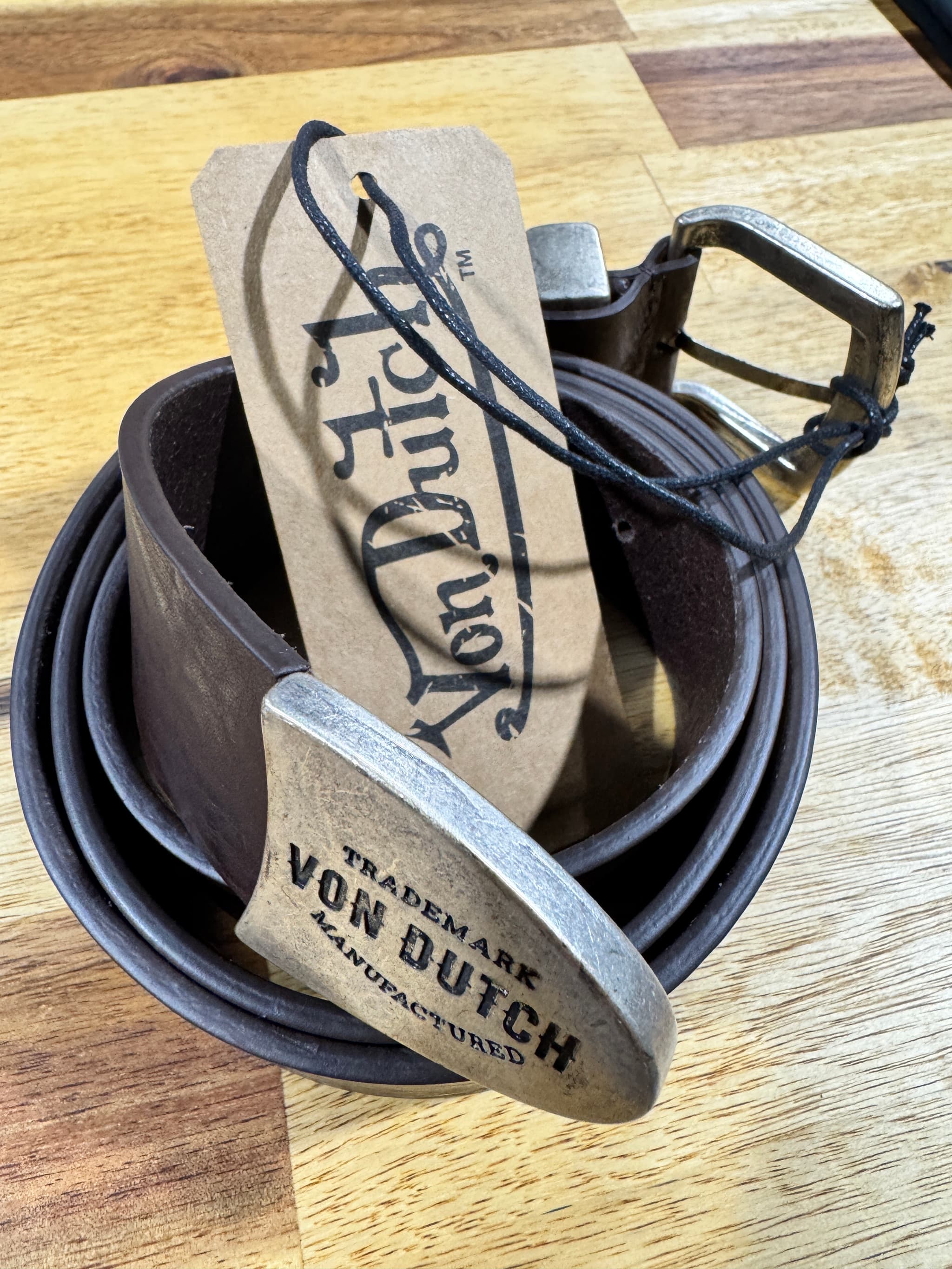 Ceinture VD Cuir de buffle