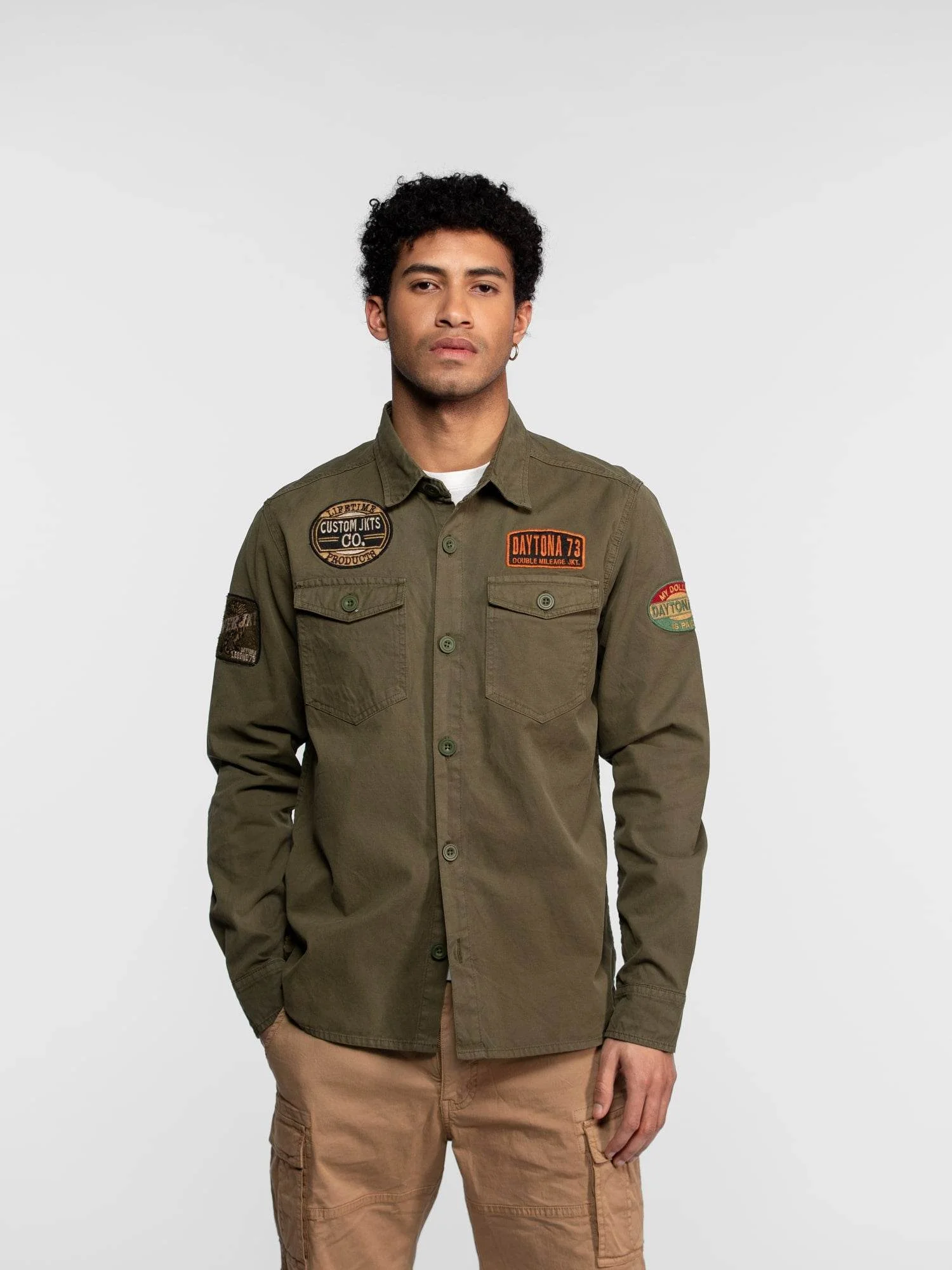 Surchemise Militaire Denin Jeffmarti