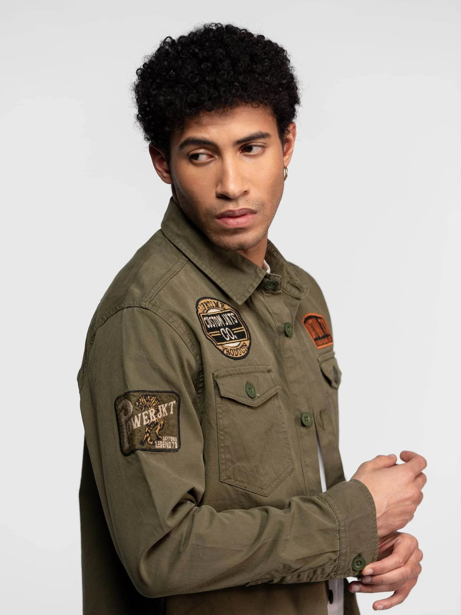 Surchemise Militaire Denin Jeffmarti