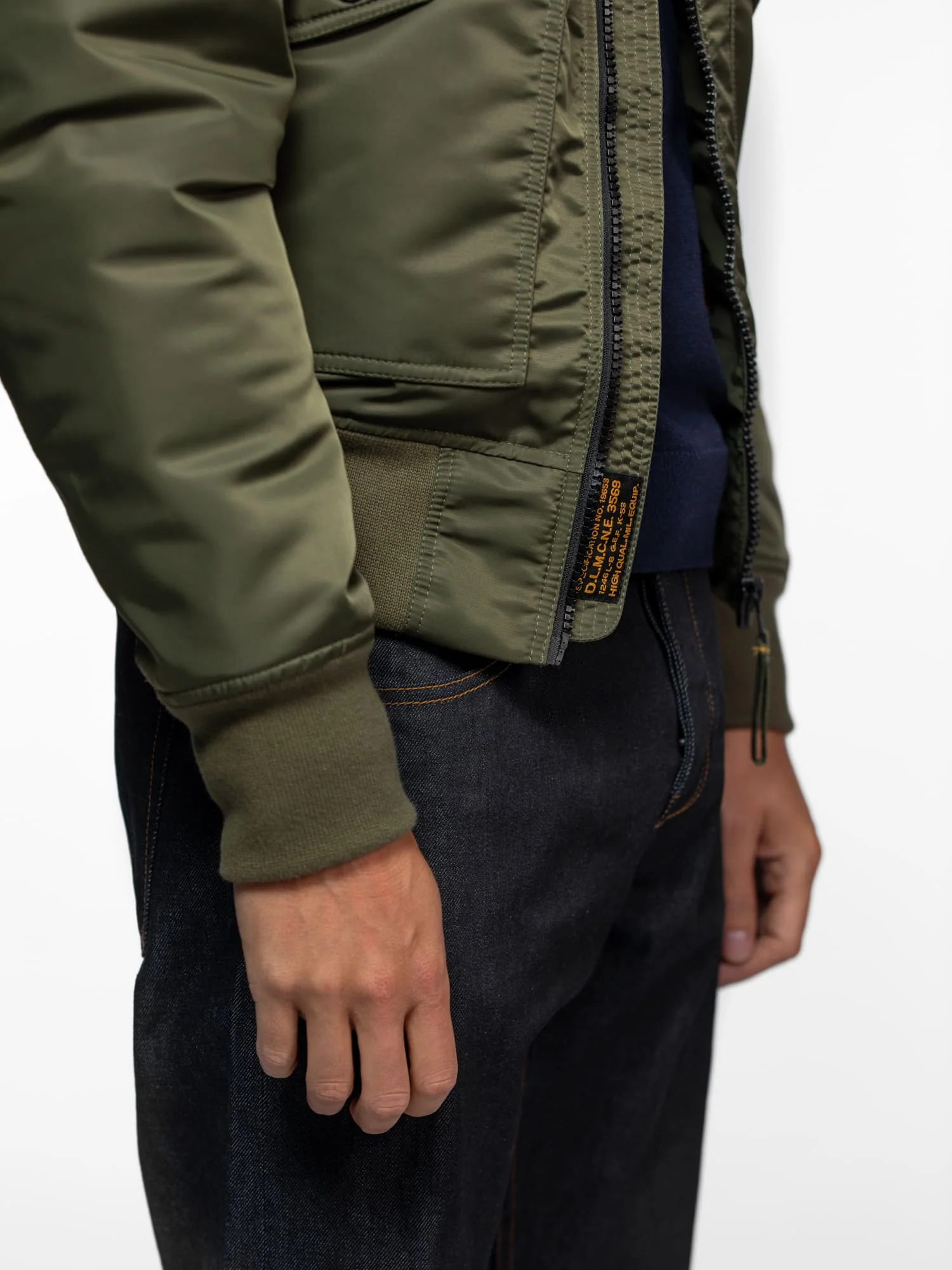 Veste Aviateur en Nylon Hanford