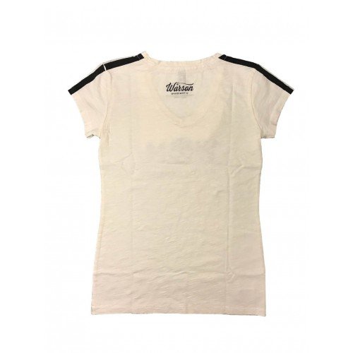 Woman Motorcycle Off-White