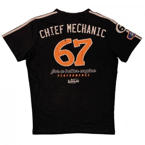T-shirt Chief Mecanic 67 Carbone